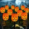 Xiaomi 5pcs/set Pumpkin or Ghost Solar Powered Halloween Spooky Landscape Light With 8 Lighting Modes For Home Garden Yard Patio Decor