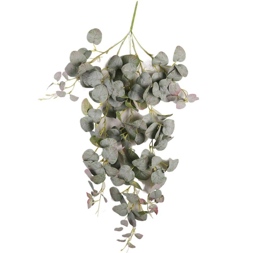 Elegant Artificial Eucalyptus Leaf Vine Real Touch Fake Plants Outdoor Indoor Garden