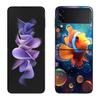 Clownfish and Sea Anemone Phone Case For Samsung Z Flip 7 6 5G Galaxy Z Flip 5 4 3 Black Hard Cell Cover Luxury PC Shell Coque