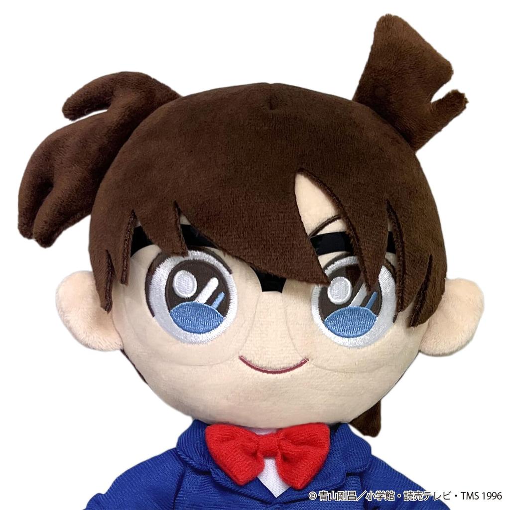 Sanei Boeki Detective Conan Fluffy Friends Edogawa Conan W17 X D11 X H23cm Plush Toy FCN04 (M)