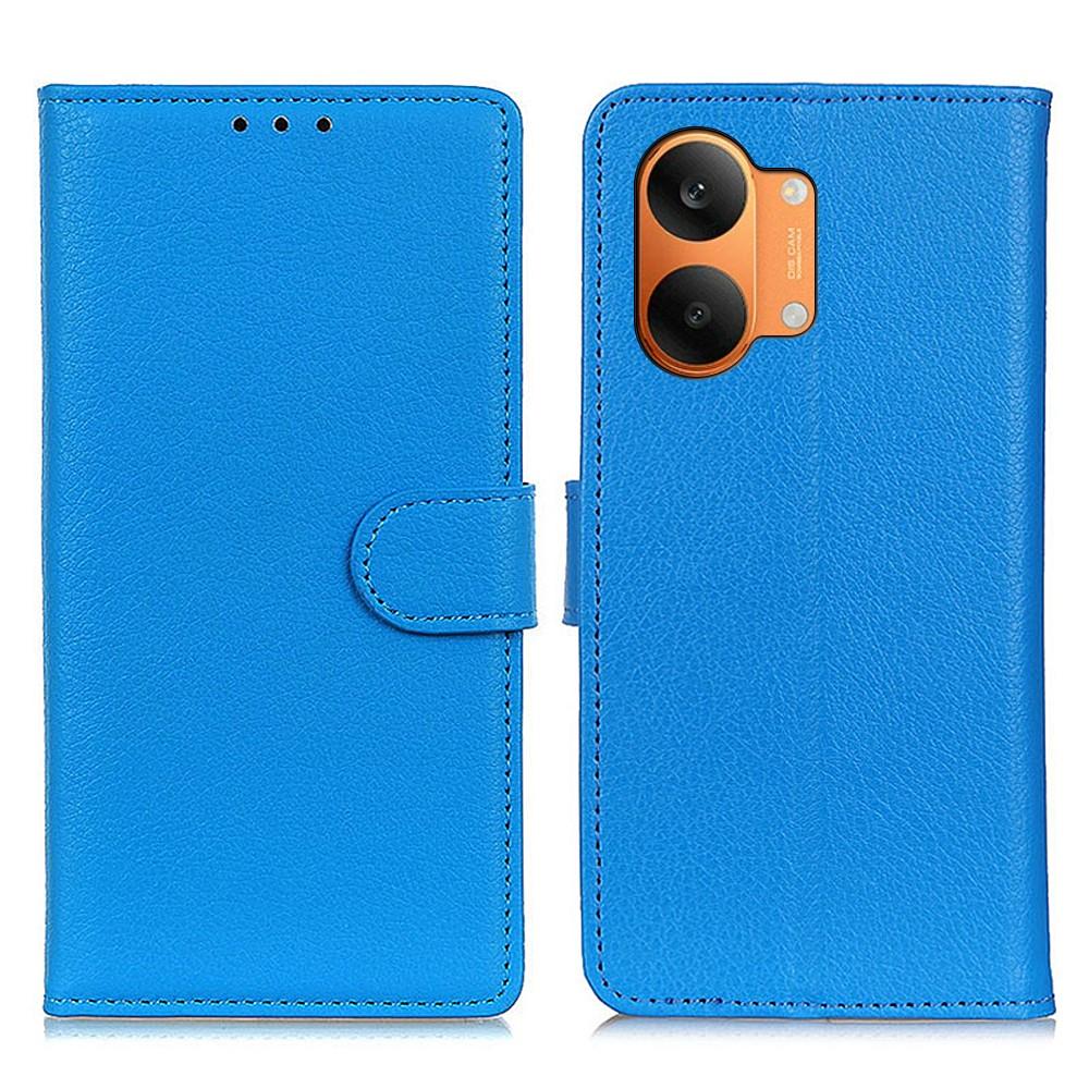 Wallet Case for Poco X8 Pro Max 5G - Leather/PU, Blue