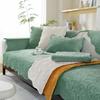 Thicken Plush Sofa Cover Living Room Skin Friendly Jacquard Sofa Towel Anti-slip Solid Color Sofa Protector Slipcovers Removable