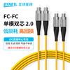 BYNET Telecom-Grade Single-Mode Duplex Fiber Optic Patch Cable