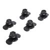 5pcs L Track Double Lug Threaded Stud Nut Fitting M10x20mm for Truck Bed Trailer   Control Pickup RV ATV
