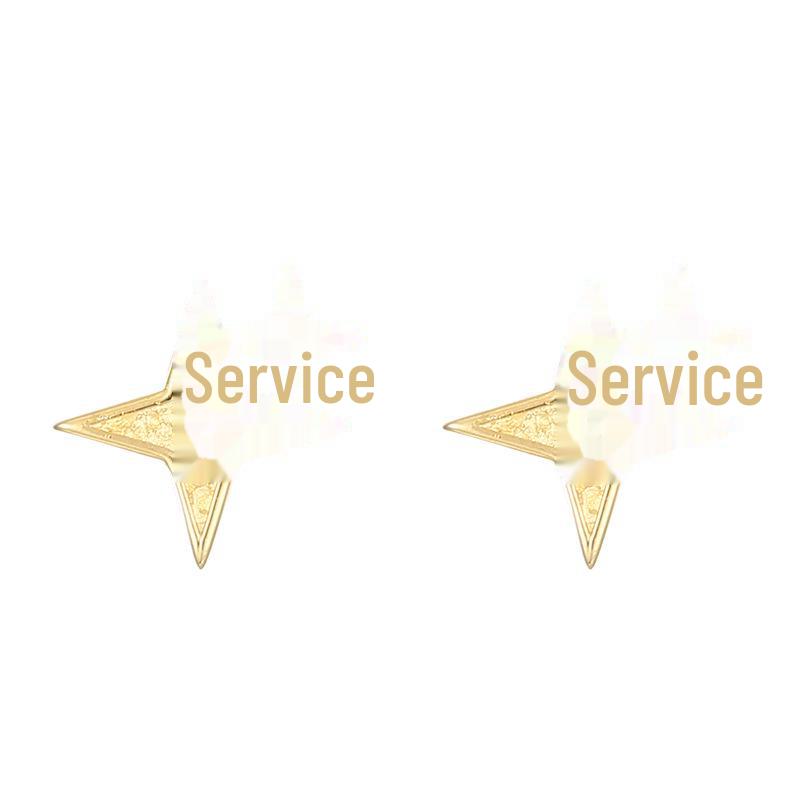 Серьги-звезды из серебра Banyan Tree S925: Изысканный Большой и Маленький Дизайн для Женщин, Милый и Крутой Модный Стиль