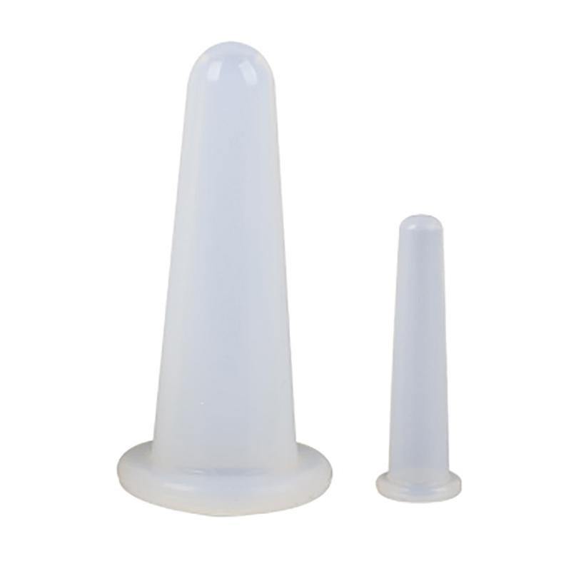 2 шт. баночки для вакуумных банок для массажа, наборы для терапии баночками для лица, силиконовые баночные наборы, антицеллюлитный набор для тела, антицеллюлитный