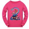 Children's Summer Sports T-shirt  Long Sleeve Printed Tops