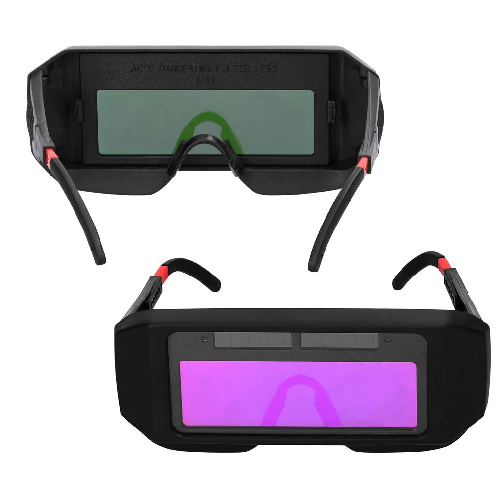 Сварочные очки с автоматическим затемнением на солнечной энергии, сварочные очки с креплением на голову, аргонодуговая сварка