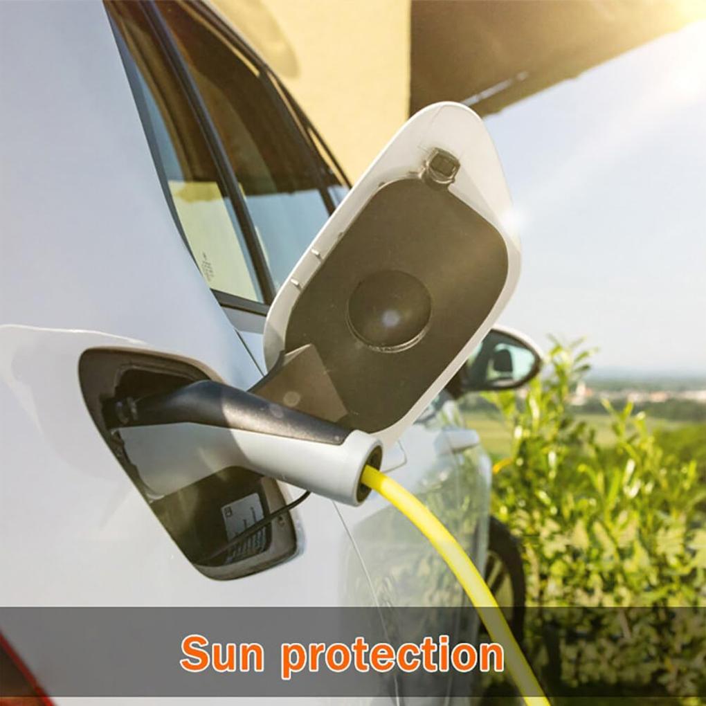 Защита порта зарядного устройства электромобиля для зарядной станции, водонепроницаемая пылезащитная крышка для подставки для зарядки