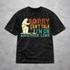 Sorry Can't Talk I'm On My Other Line T Shirt Vintage Washed Style For Men Women 100% Cotton T-Shirts Tee Tops