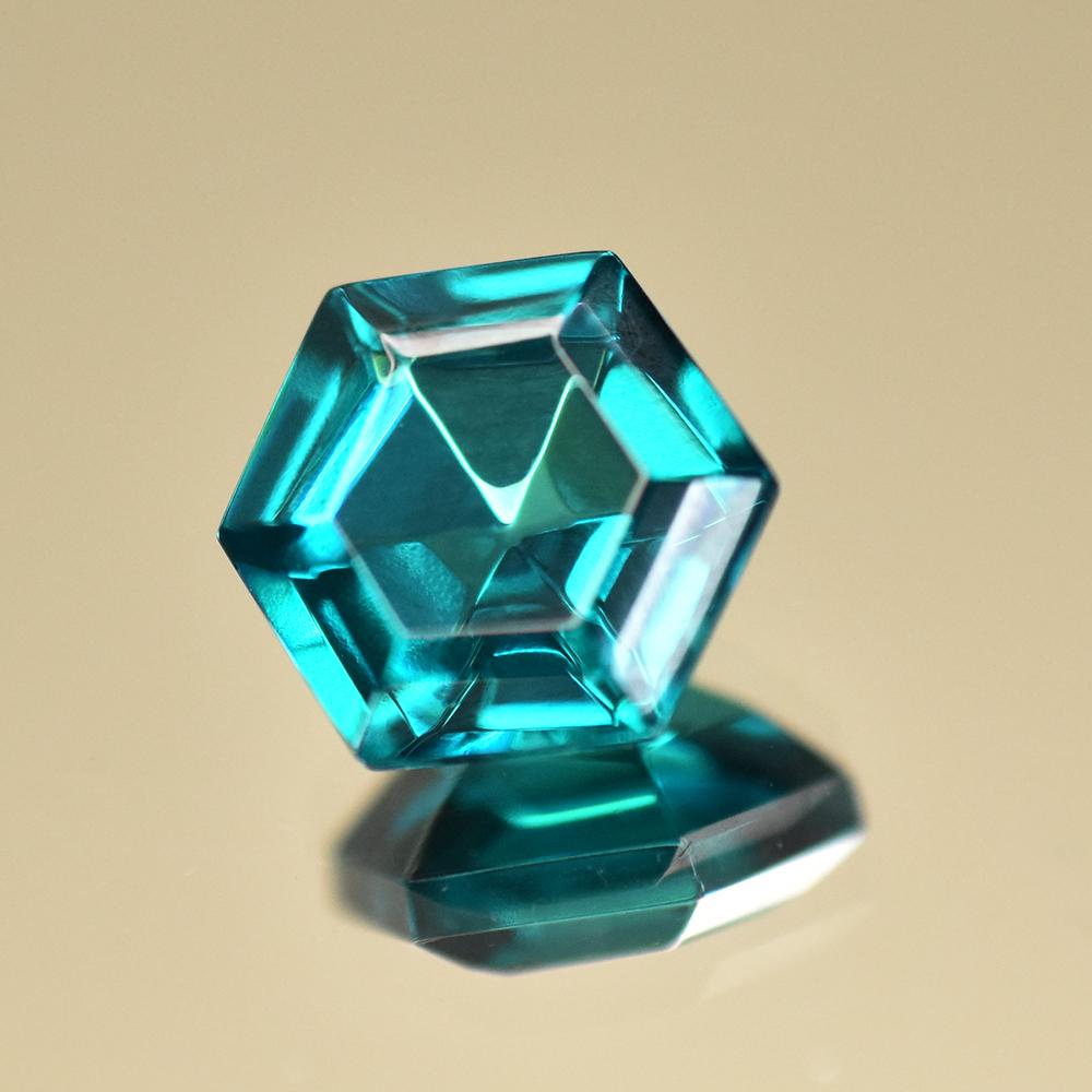 7.70 Ct Bluish Green Sapphire Natural Fancy Certified Rare Loose Gemstone