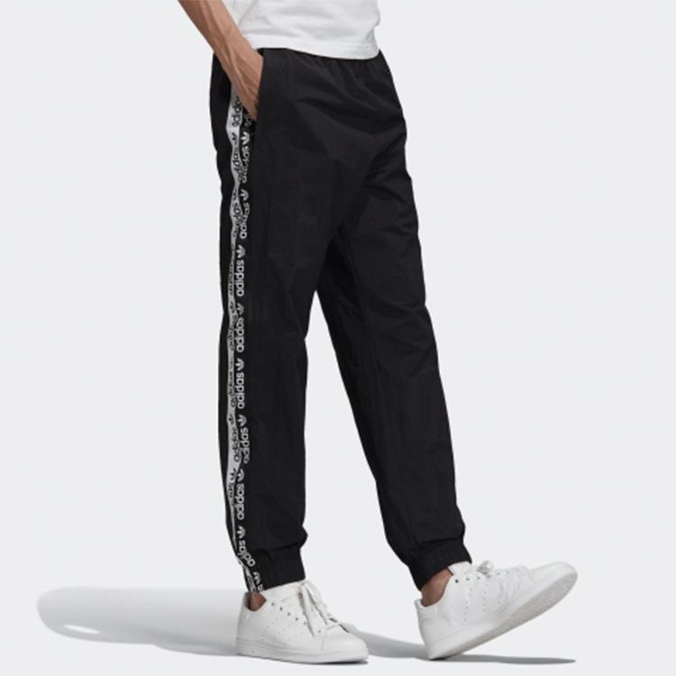 adidas Оригинальные трикотажные спортивные штаны мужские черные FL1762