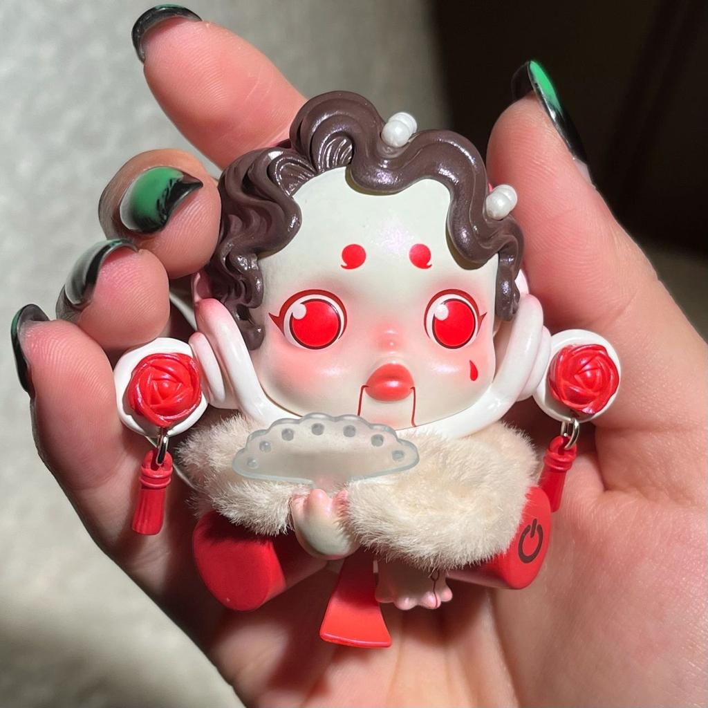 Night City Blind Box Night Guardian Meditator Hand-made Ornaments Children's Gift