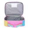 Smiggle Kids Double-Layer Insulated Lunch Bag With Handle - Waterproof Canvas School Meal Carrier Elementary Students
