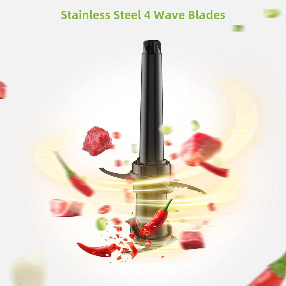 BioloMix TB23M 3-в-1 многофункциональный кухонный комбайн, портативная соковыжималка мощностью 700 Вт, персональный блендер, мясорубка, кофемолка и специи, измельчитель мяса