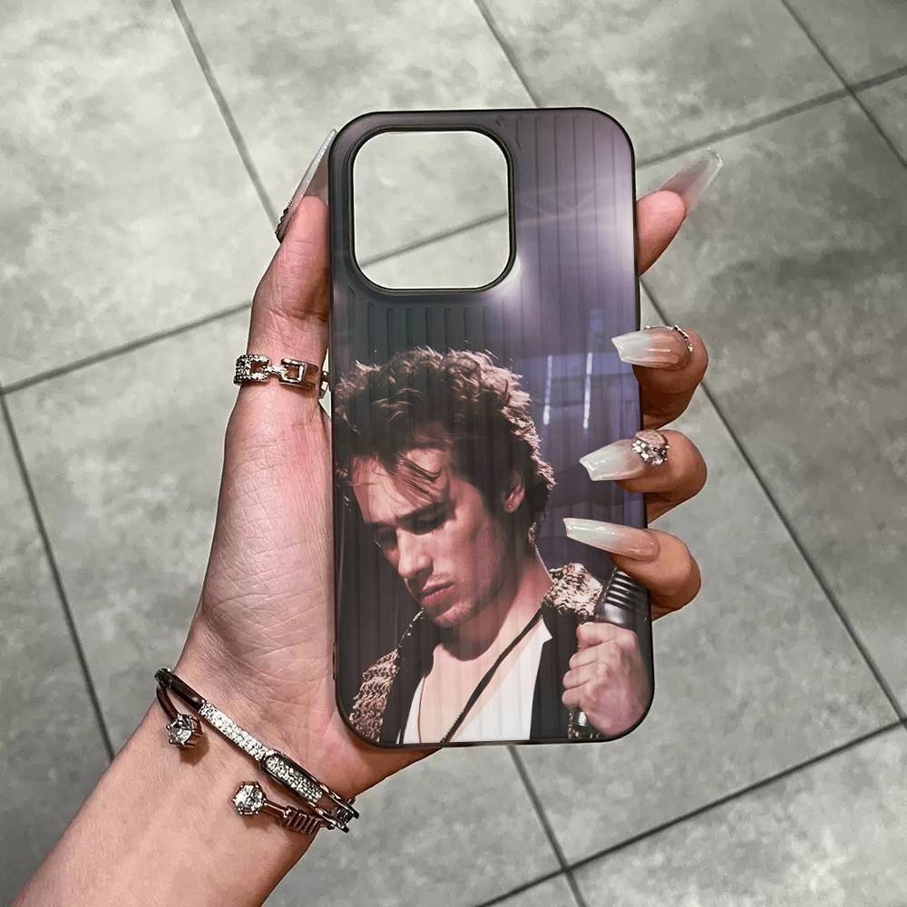J-Jeff B-Buckley Для IPhone 16 15 11 12 13 14 17 Pro Max PLUS Pro Мягкий гофрированный силиконовый задний чехол для телефона