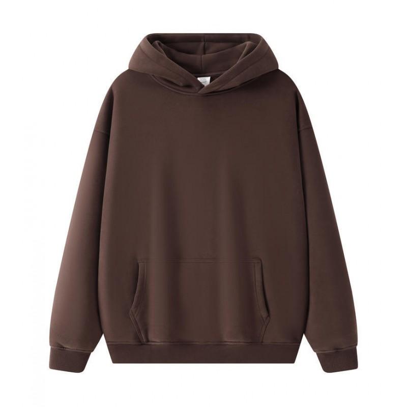 Mens Oversized Hooded Sweatshirt 350g Heavyweight Fleece Lined Warm Fall Winter Casual Top