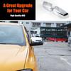 ABS Silver Side Rearview Mirror Cover Caps Trim For Ford Ranger  2024