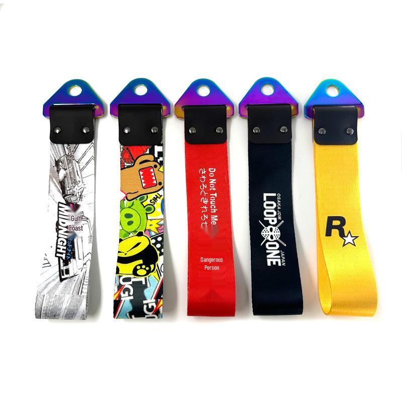 JDM Культура Цветная Металлическая Пряжка Буксировочный Ремень - Украшение для Модификации Автомобиля