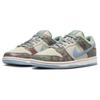 Кроссовки унисекс Crenshaw Skate Club x Nike Dunk Low SB кремовые парусиновые светло-голубые FN4193-100