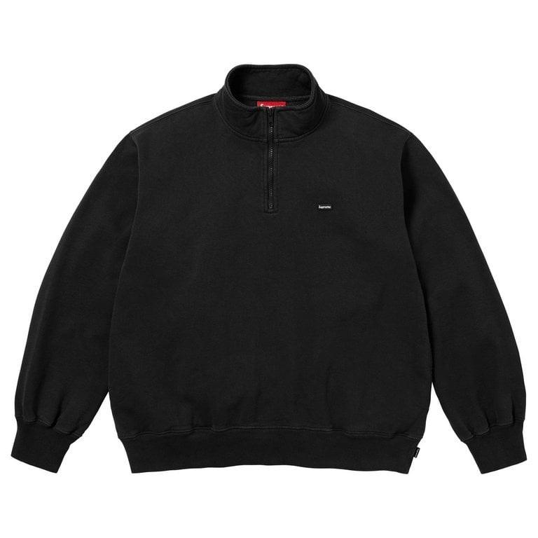 Supreme Свитшот на молнии с воротником-стойкой (26СС) черный