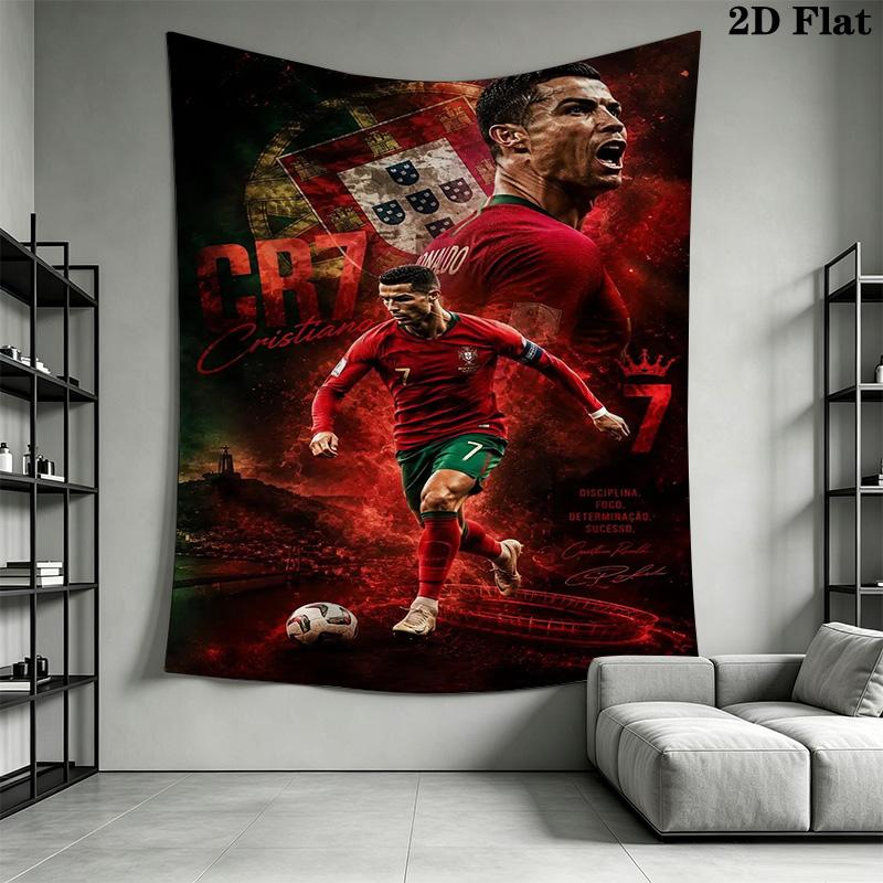 Goat Cristiano Ronaldo'S Legacy Bedding 1 Duvet Cover 2 Pillowcase Without Core Christmas Birthday Gift Bedding Set