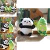 Bamboo Panda Plush Keychain Ultra Soft Stuffed Animal Backpack Charm Gift For Kids