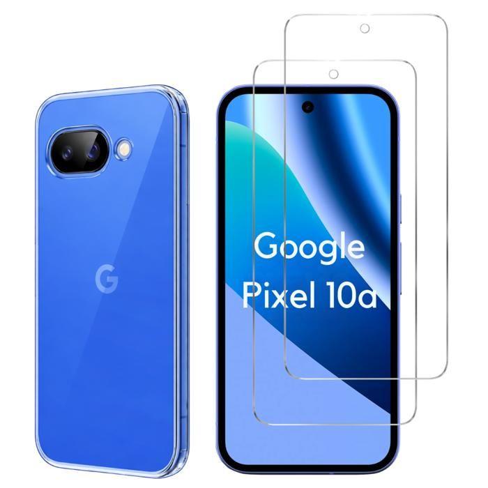 Чехол для Google Pixel 10a и 2 Закаленное Стекло Защитная Пленка на Экран Phonillico®