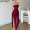Summer Women's Solid-Colour Slim-Fit High-Waisted Fashion Off-the-Shoulder Strapless Dress