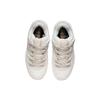 Li Ning CF The One Thick Sole Height Increasing Cushioning Versatile Sneakers Low Top Sports Casual Shoes Men Sneakers White Sand Gray AGCR437-3