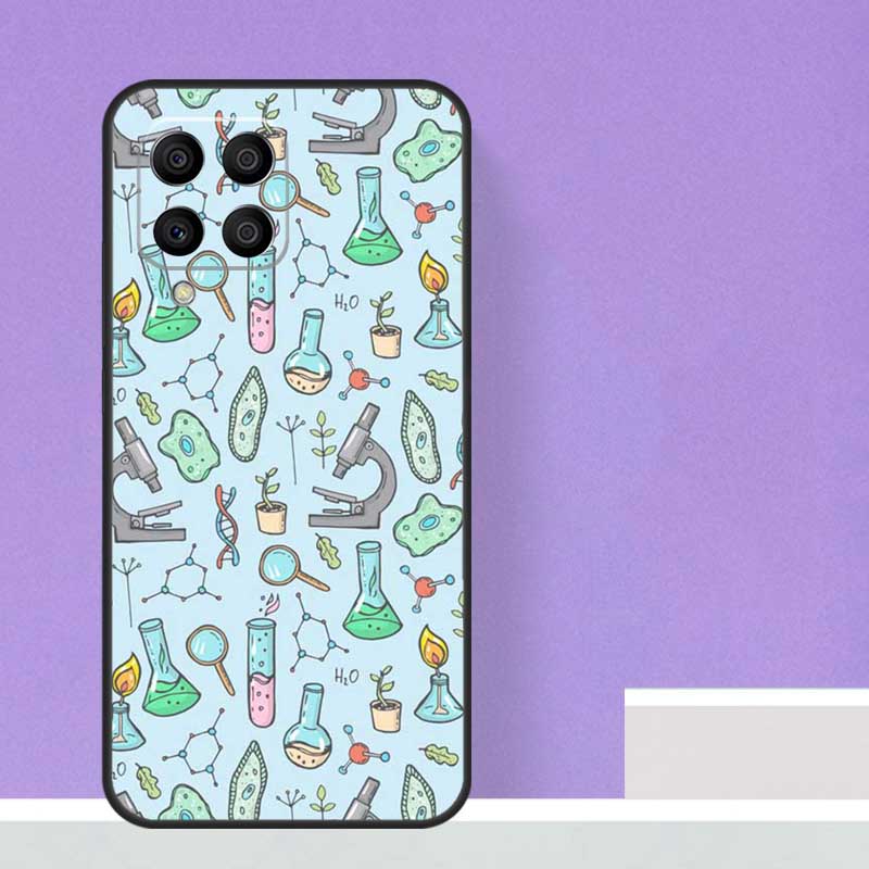 Биология Химия Чехол Для Samsung Galaxy M31 M16 M36 M56 M33 M53 M13 M12 M32 M52 M20 M15 M55 M14 M35 M34 M54