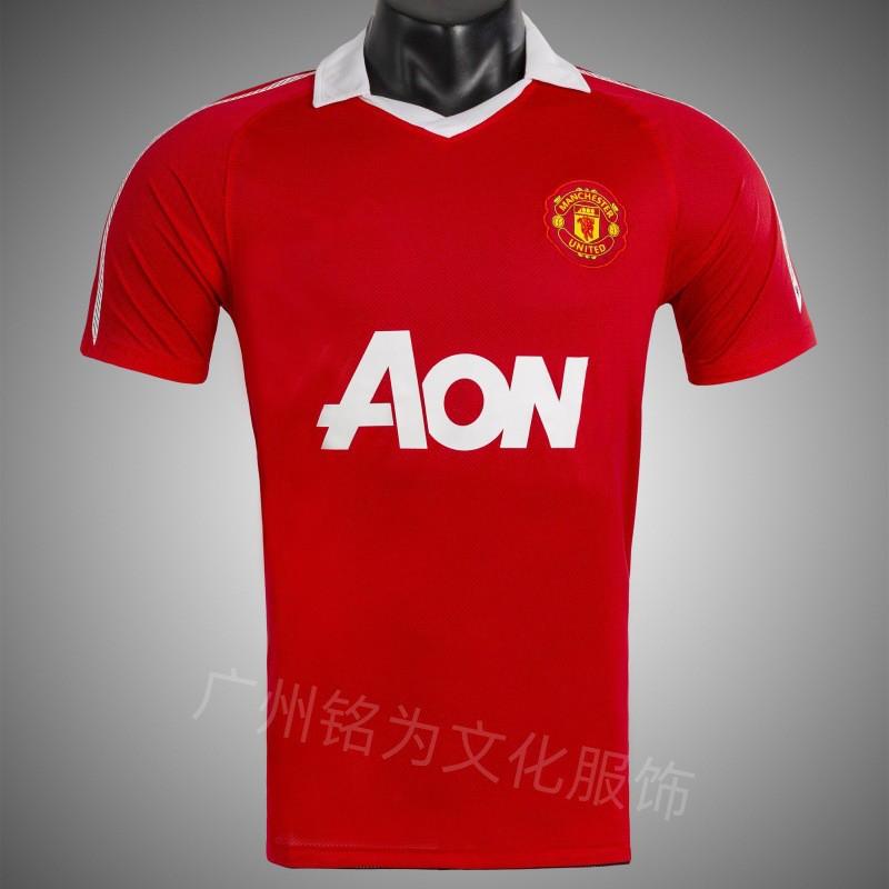 Vintage Football Jersey Short Sleeve Retro Soccer Shirt Men Team Sports