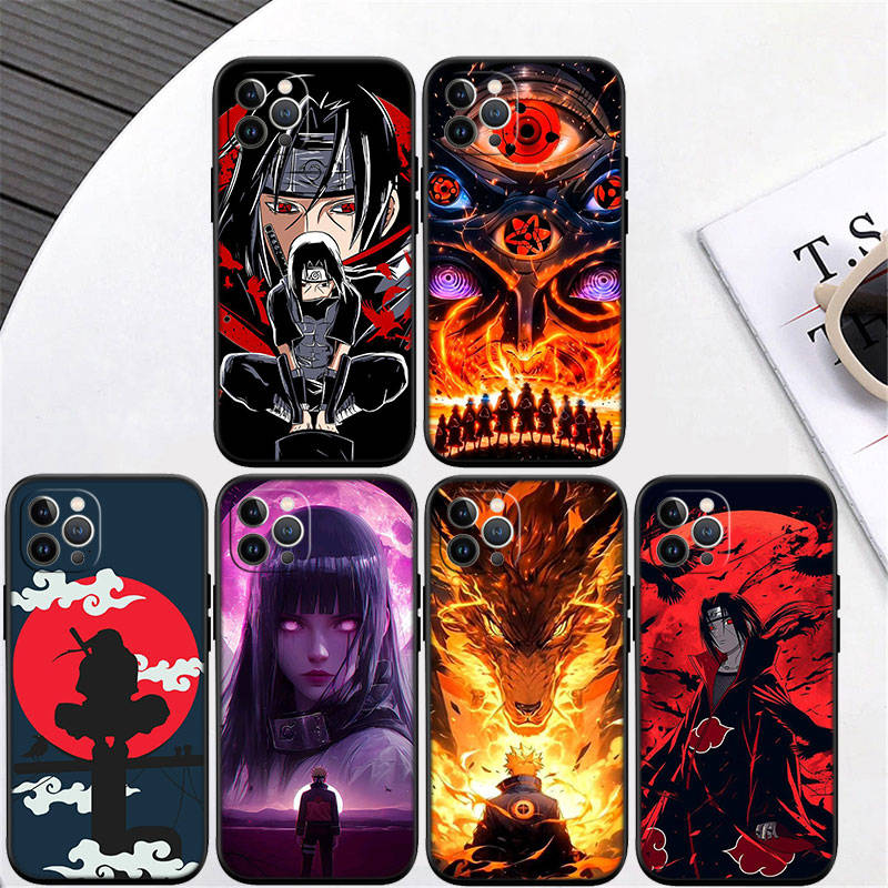 JO40 Naruto Akatsuki Phone Case for Samsung A35 A25 A24 A15 A05S A05 M55 M35 M15 A06 A16 A02 A12 A13 A10 A20 A30 A22 A31 A32 A33 A41 A42 A50