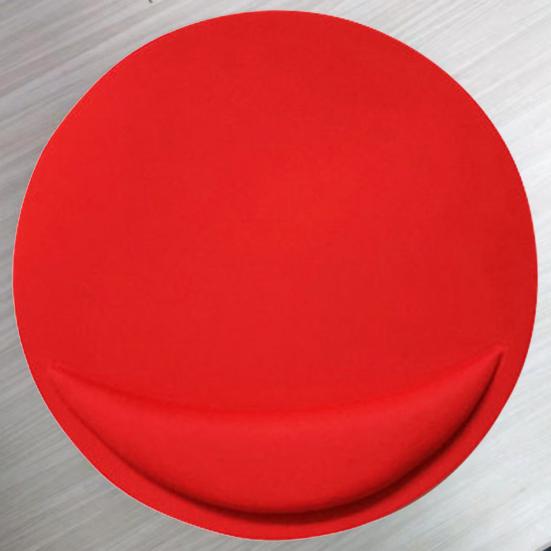 Прочный коврик для мыши яркого цвета, круглый