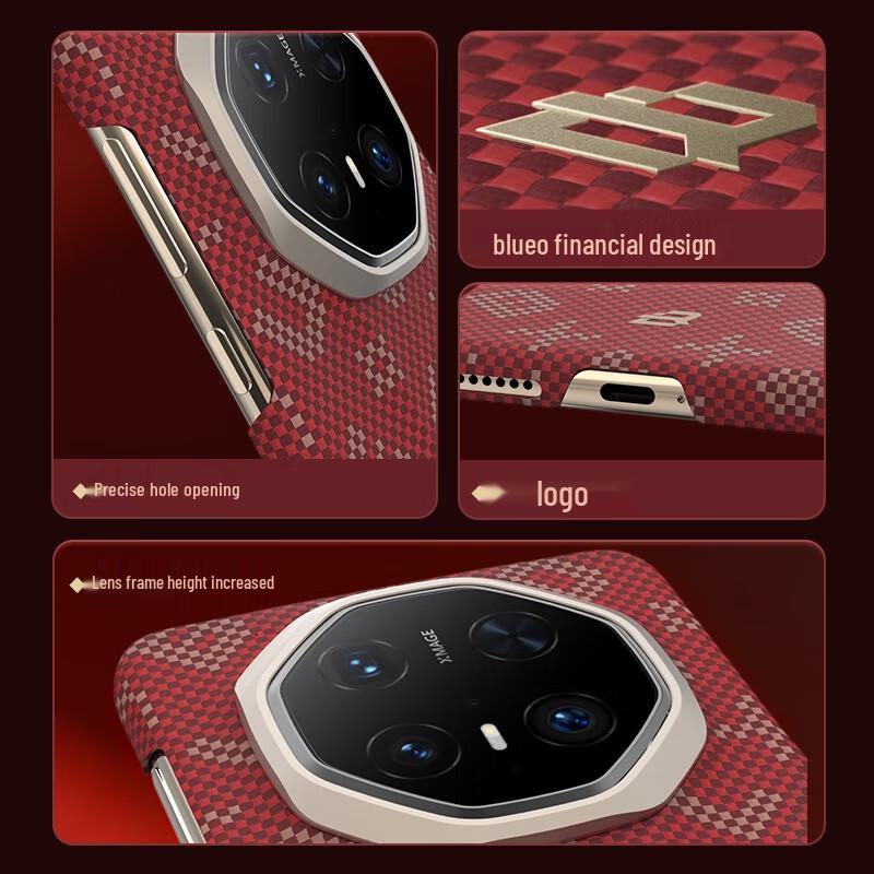 Kevlar Aramid Fiber Phone Case for Huawei Mate70 RS