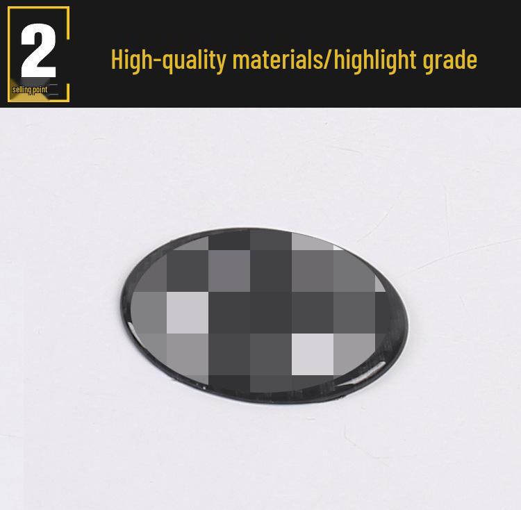 Stainless Steel Steering Wheel Emblem & Body Logo Decoration for 2019 Corolla