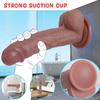 Sex Toys Dildo 7.8 Inch Realistic Silicone Dildo, Safety Material for Clitoral Vagina and Anal Stimulation with Strong Suction Cups, Sex Adult Toys