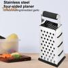Cheese Shredder Sharp Grate Garlic Mincer Tool Multipurpose Kitchen Stainless Steel Food Grater Household Supply