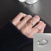 VENTFILLE 925 Sterling Silver Geometry Pearl Irregular Rings For Women Korean Sweet Temperament Jewelry Girls Gift Dropshipping