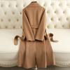 Double-sided Cashmere Coat Women's Medium and Long Autumn and Winter New 100% Wool Coat Women's Coat