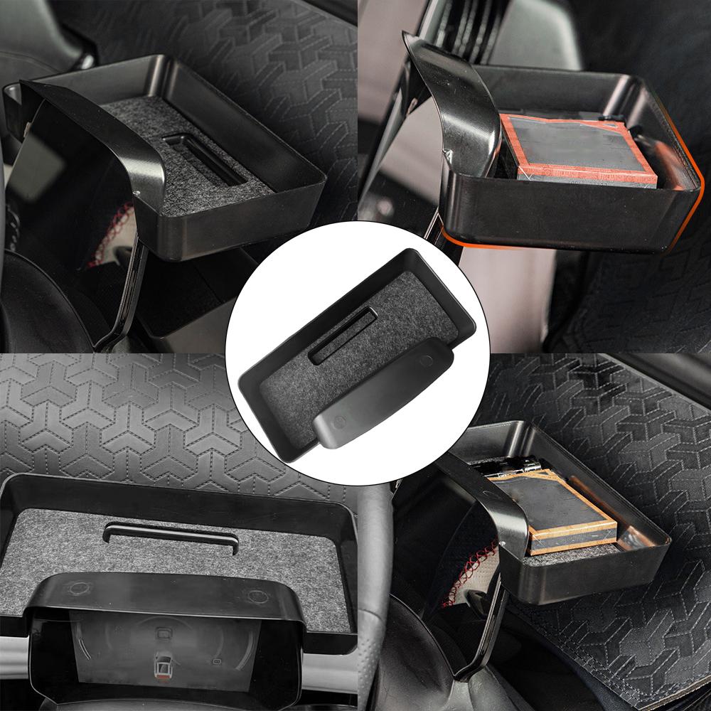 Для BYD Atto 3 юаней Plus 2024 2024 ABS ЖК-экран задняя организация лоток для салфеток шкафчики автомобильные аксессуары для хранения