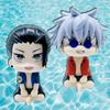 Anime Jujutsu Kaisen Figure Suguru Geto Pose Look Up Action Satoru Gojo figure Q Version Collection statue Model Boys Gifts