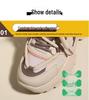 Женские белые кроссовки в стиле "dad shoes" 2025 года, весенние, дышащие, из сетки, увеличивающие рост, на толстой подошве