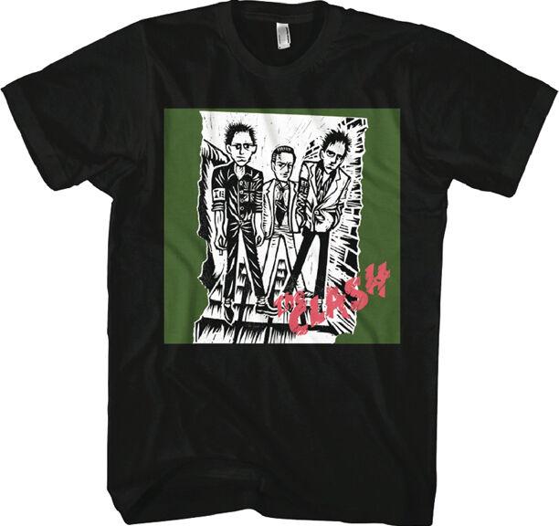 Футболка унисекс The Clash 1st Album Clash Logo Nuovo Ufficiale