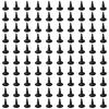 100pcs Carbon Steel Self Tapping Screws Black Self-Tapping Screws Sheet Metal Screw Phillips Head