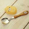 Rilakkuma Face Shape Convenient Spoon, Mixed Colors, 1 Piece, 1 Piece, Korean Popular Tableware