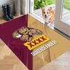 Soft Floor Carpet Queensland Maroons Pattern Area Rug Decorative Mat For Home Room Decoration