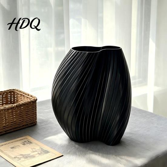 Современные аксессуары для декора дома 3D-печатная неровная ваза Декоративный цветок Минималистичная цветочная композиция Маленькие контейнеры для комнатных растений Держатель,