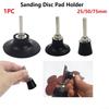 Holder Sanding Disc Tools M6 Quick Replacement Rubber+Steel