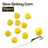20pcs Carp Fishing Slow Sinking Corn Bait Pop Up Boilie Carp Lure For Carp Rigs Bait Feeder Accessories Tackle Accessories